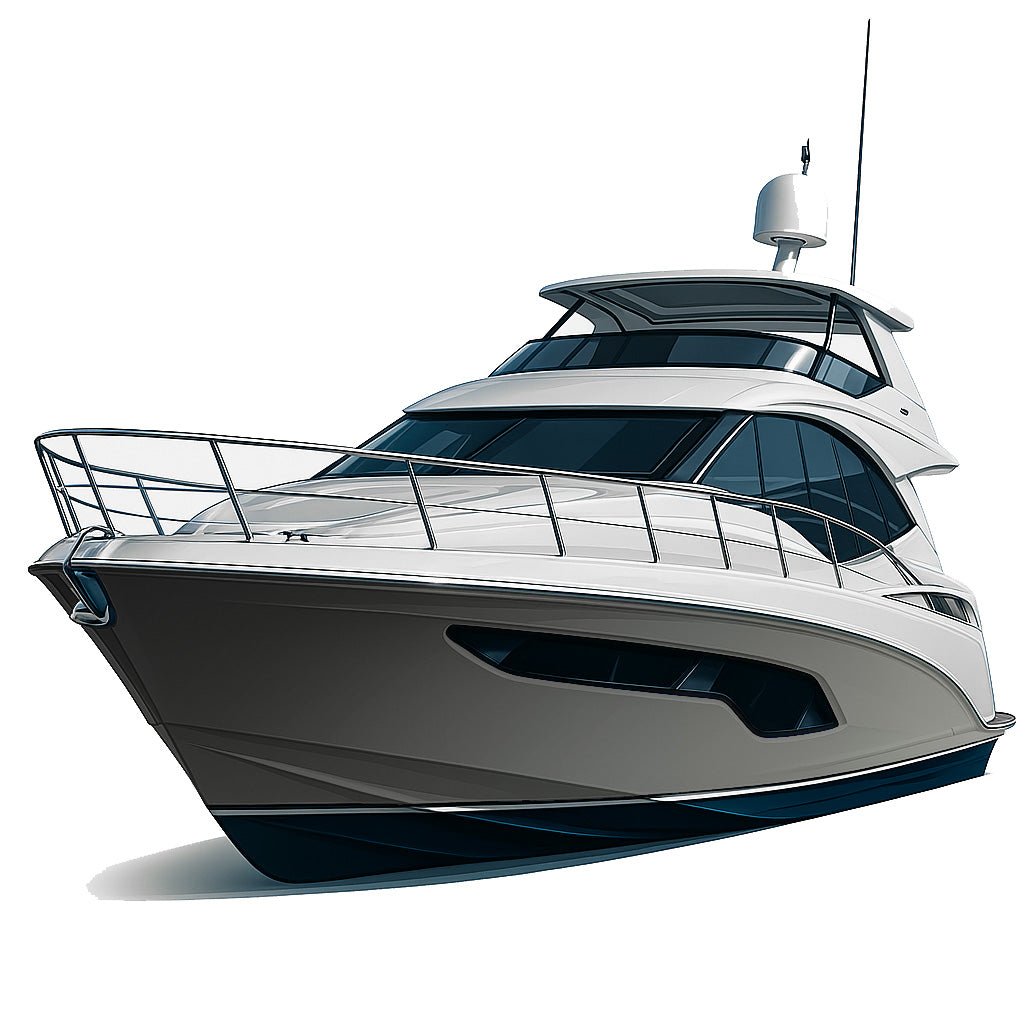 ✨ Premium-Bootsfolie in Matt – Die edle Lösung mit Premium-Finish - Milleniumgrau Matt