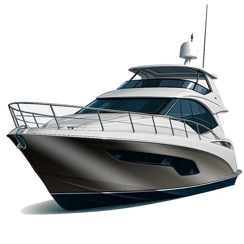 ✨ Premium-Bootsfolie in Hochglanz – Die edle Lösung mit Premium-Finish - Aluminium Hochglanz