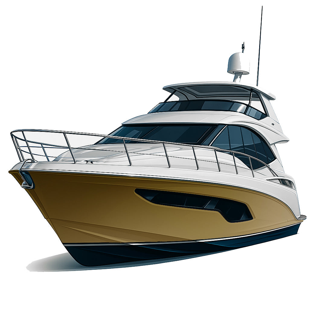 ✨ Premium-Bootsfolie in Matt – Die edle Lösung mit Premium-Finish - Gold Matt