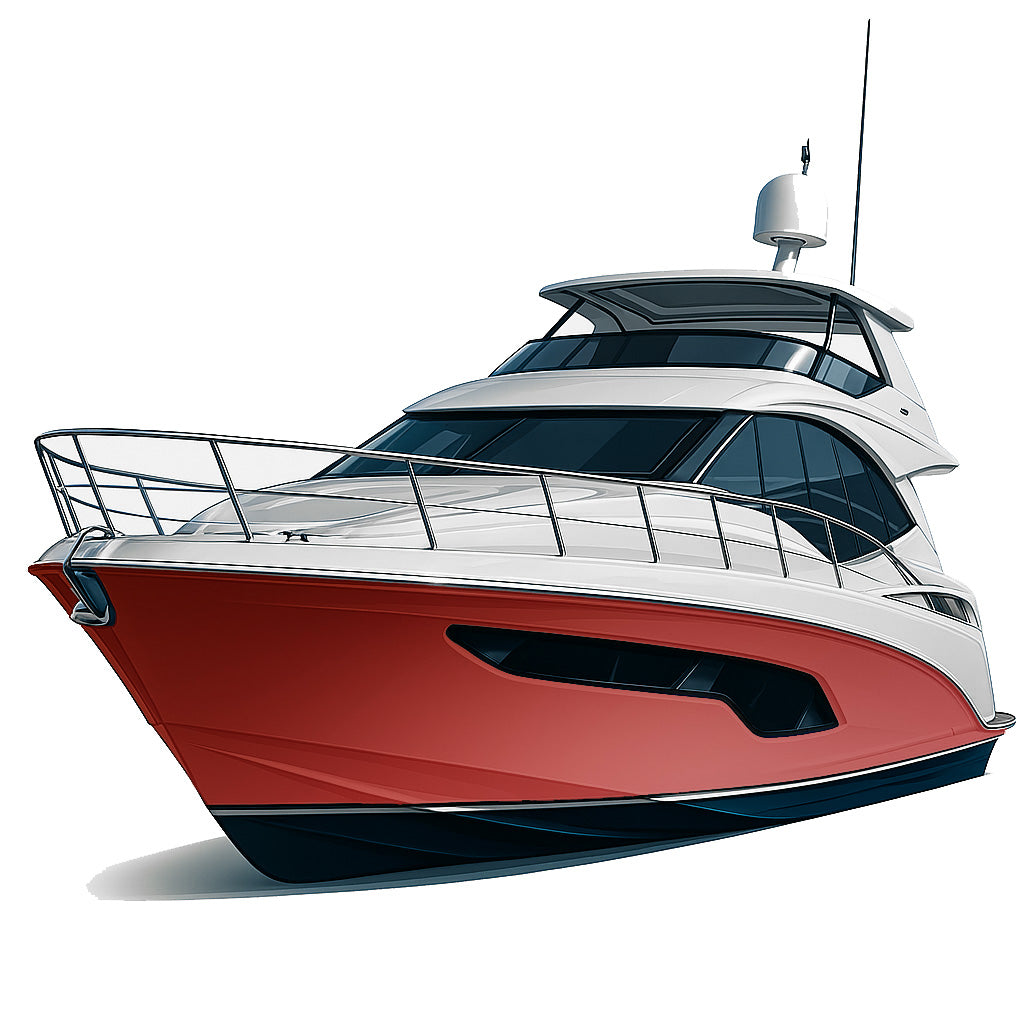 ✨ Premium-Bootsfolie in Matt – Die edle Lösung mit Premium-Finish -Rotbraun Metallic Matt