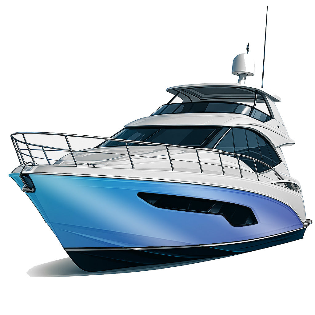 ✨ Premium boat foil in high gloss – The elegant solution with a premium finish - Ultramarine Violet High Gloss 