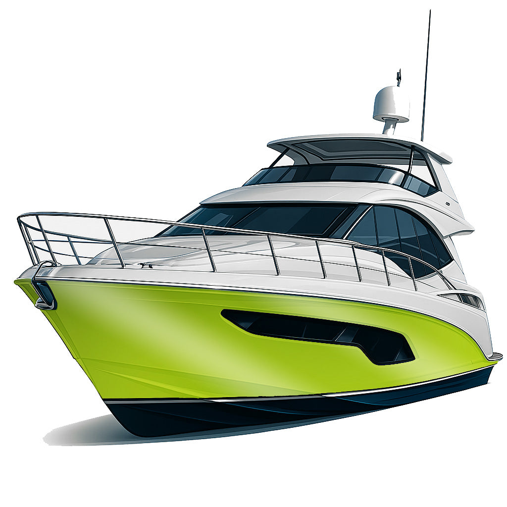 ✨ Premium boat foil in high gloss – The elegant solution with a premium finish - Sparkling Citrus Fury High Gloss 